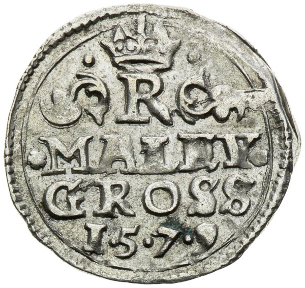 Kleingroschen 1579 - back