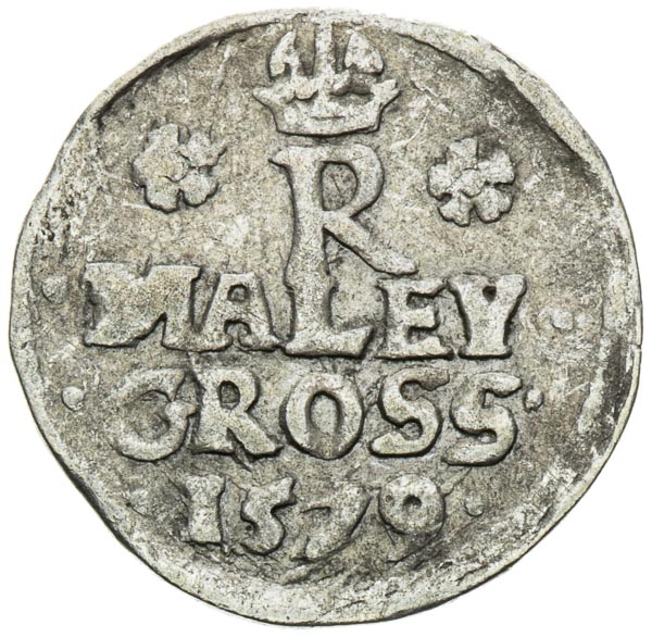 Kleingroschen 1579 - back