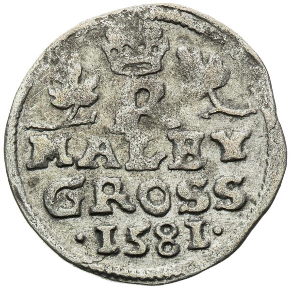 Kleingroschen 1581 - back