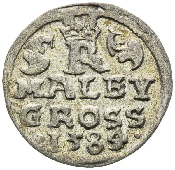 Kleingroschen 1584 - back