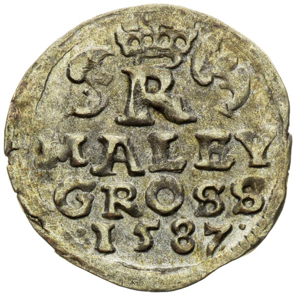 Kleingroschen 1587 - back