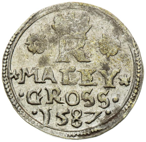 Kleingroschen 1587 - back