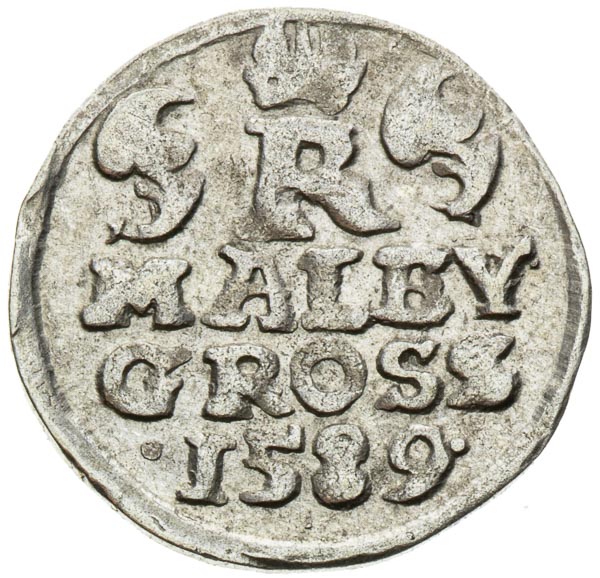 Kleingroschen 1589 - back