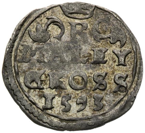 Kleingroschen 1593 - back