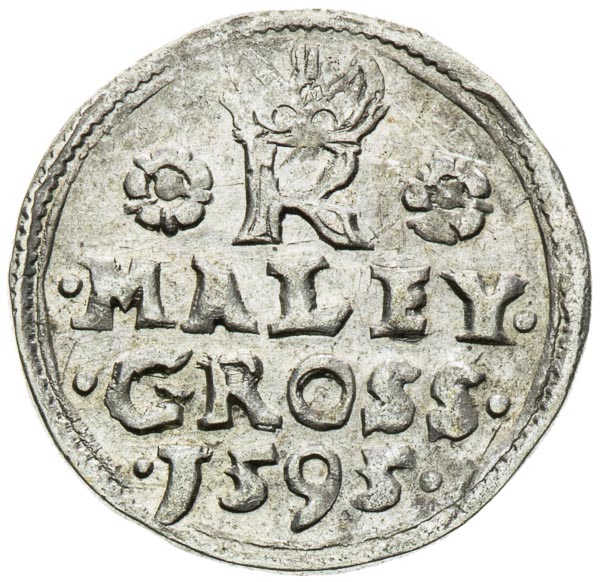 Kleingroschen 1595 - back