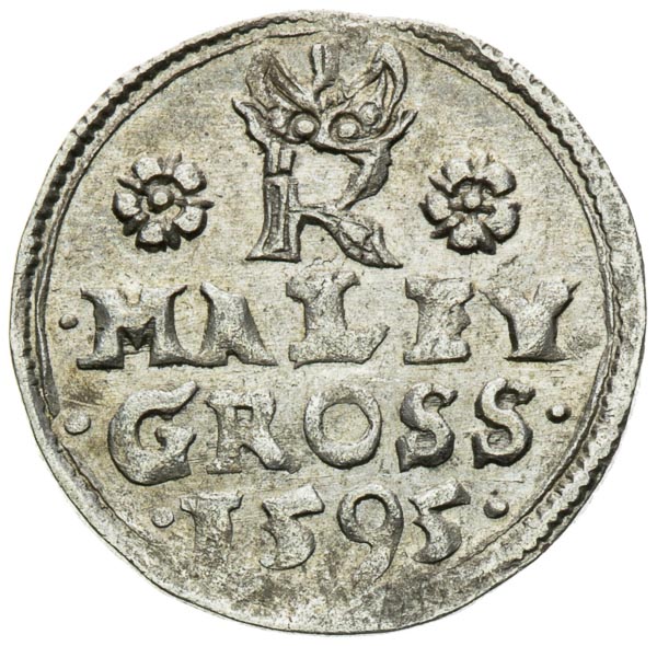 Kleingroschen 1595 - back