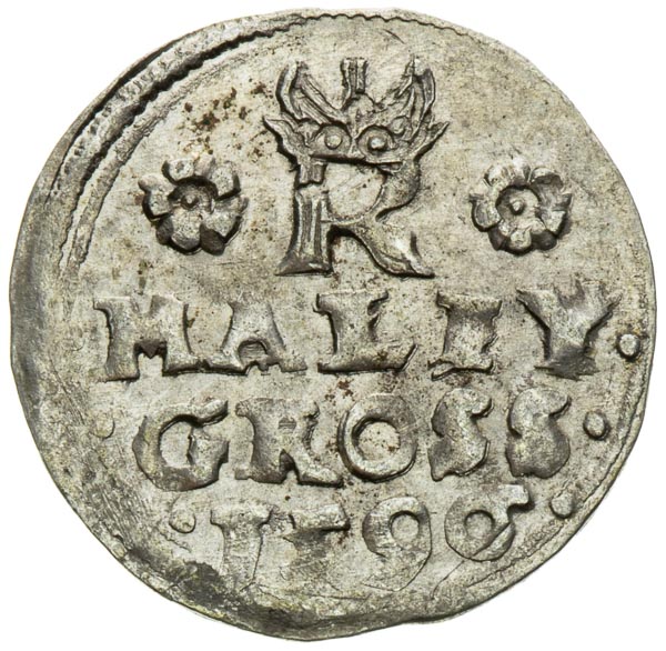 Kleingroschen 1596 - back