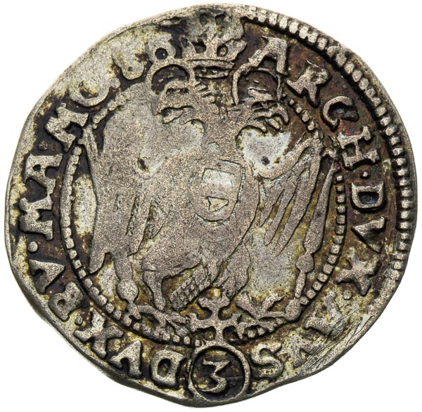 3 Kreutzer 1588 (?) - back