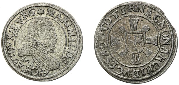 Kreutzer 1609, 1613 (arc. Maximilian) (2 pcs) - front