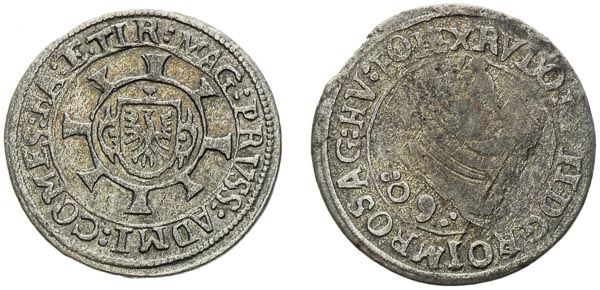 Kreutzer 1609, 1613 (arc. Maximilian) (2 pcs) - back