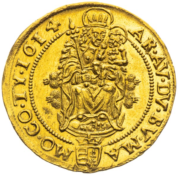 Ducat 1614 - back