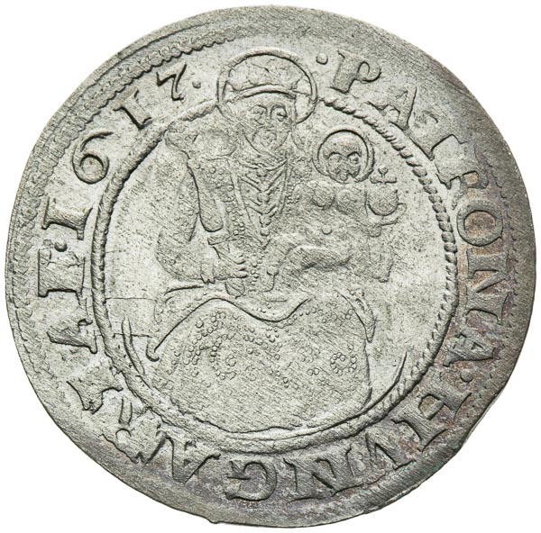 Groschen 1617 - back