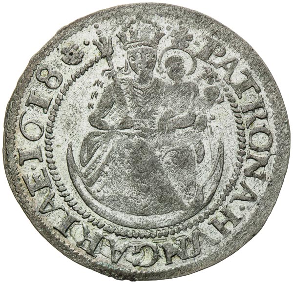 Groschen 1618 - back