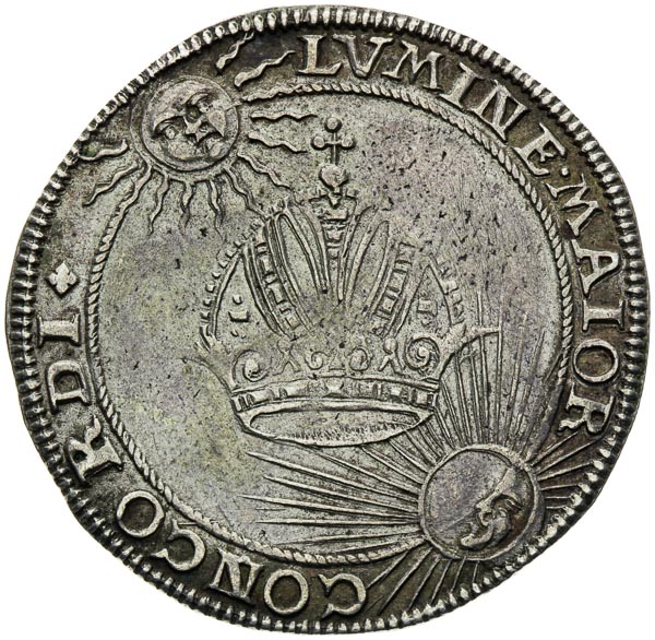 Stříbrná medaile 1612 - revers