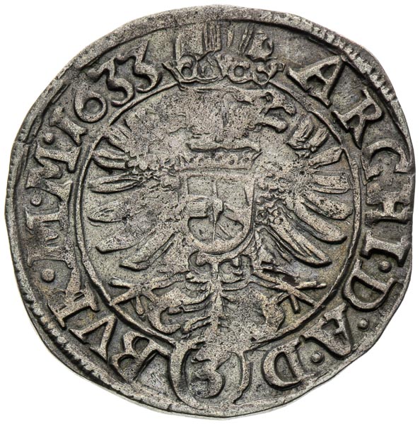 3 Kreutzer 1633 - back