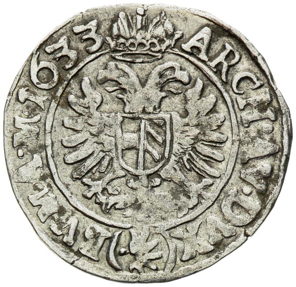 3 Kreutzer 1633 - back