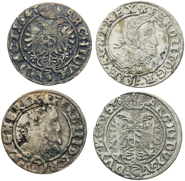 3 Kreutzer (4 pcs) - back