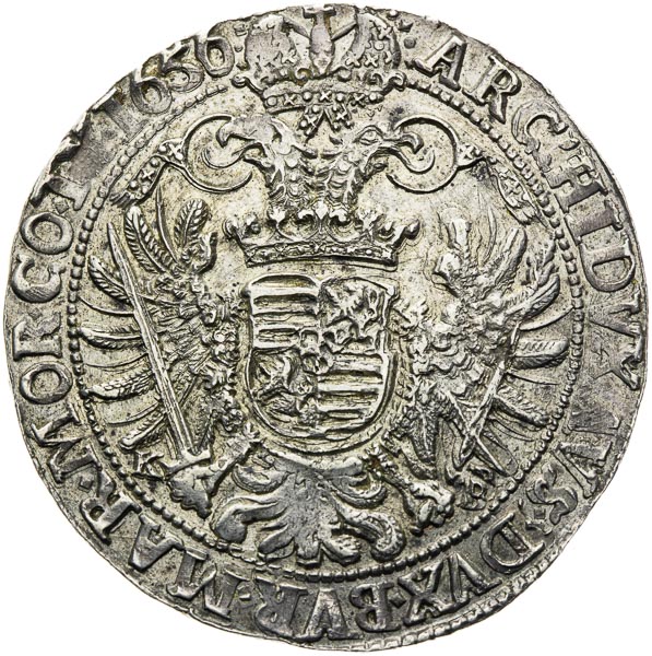 Thaler 1656 - back