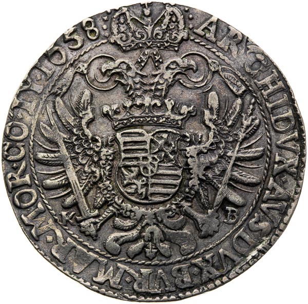 Thaler 1658 - back