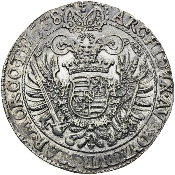 Thaler 1658 - back