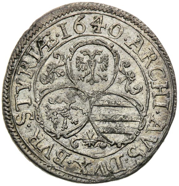 3 Kreutzer 1640 - back