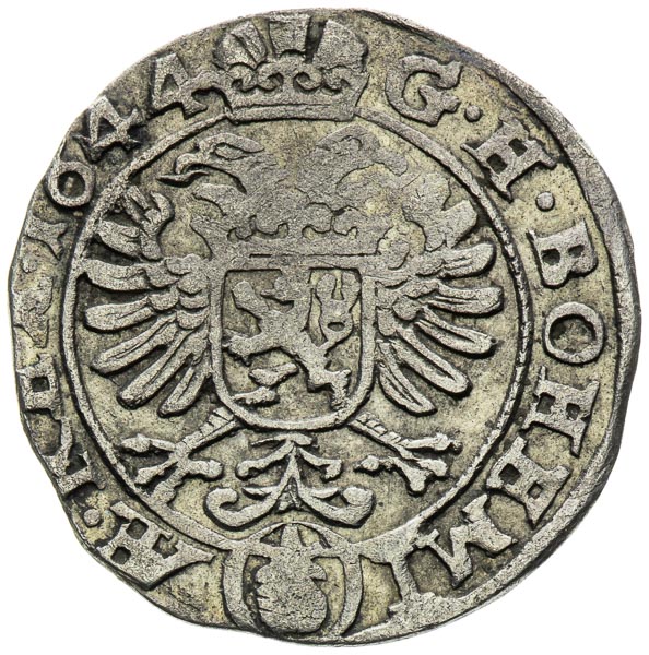 3 Kreutzer 1644 - back