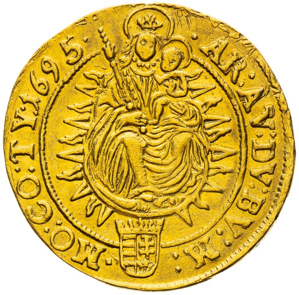 Ducat 1695 - back