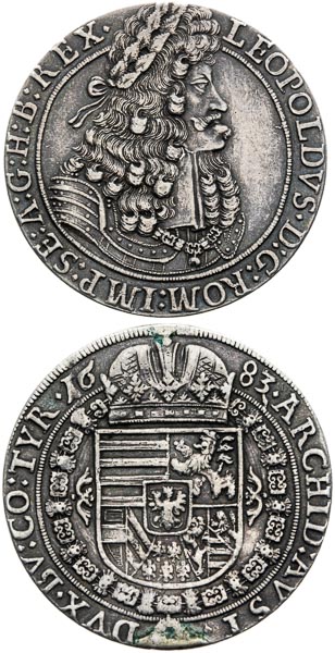 Thaler 1683 - front