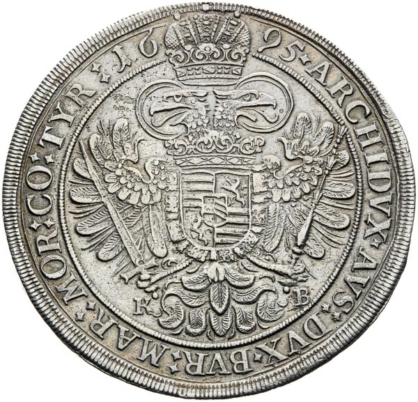 Thaler 1695 - back