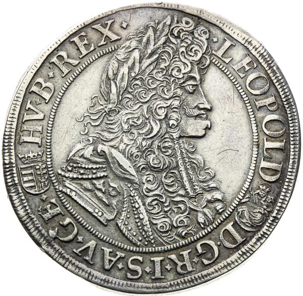 1/2 Thaler 1694 - front