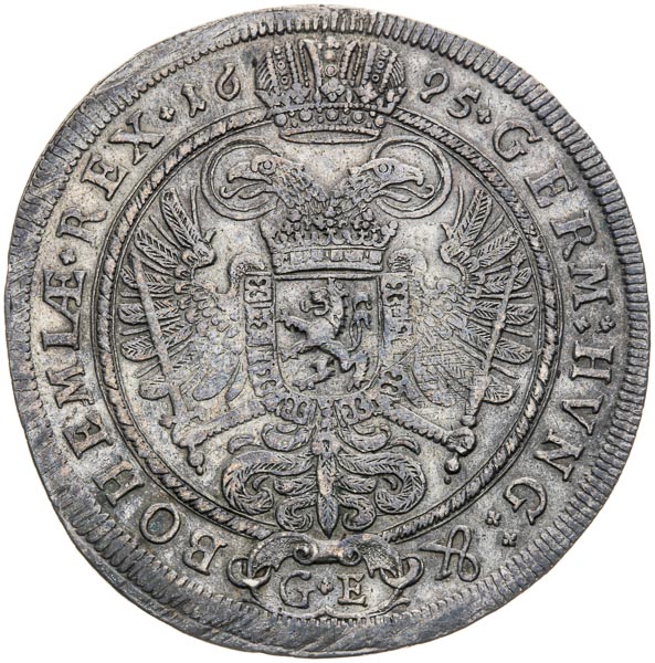 1/2 Thaler 1695 - back