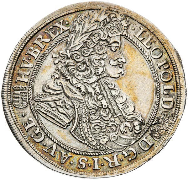 1/2 Thaler 1698 - front