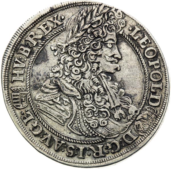 1/2 Thaler 1698 - front