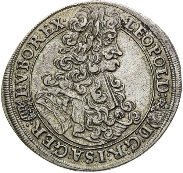 1/2 Thaler 1703 - front