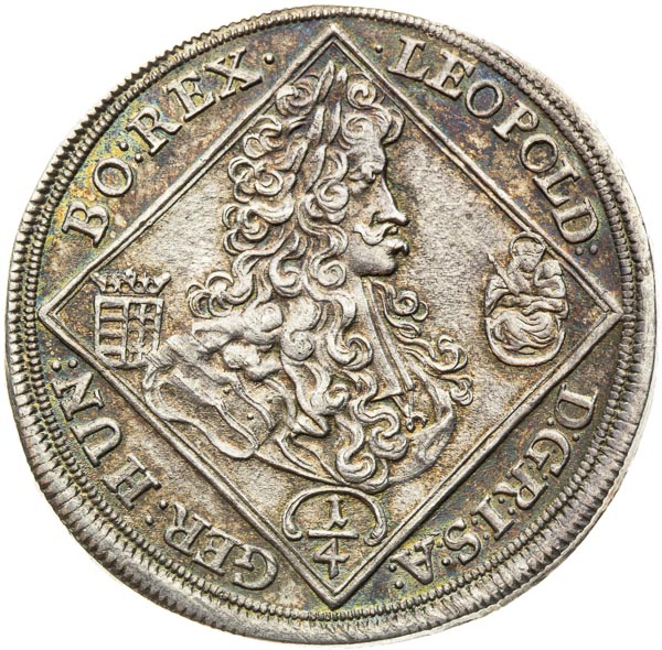 1/4 Thaler 1701 - front
