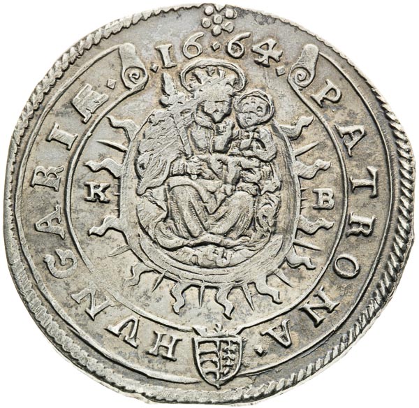 XV Kreutzer 1664 - back