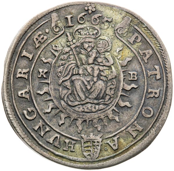 XV Kreutzer 1665 - back