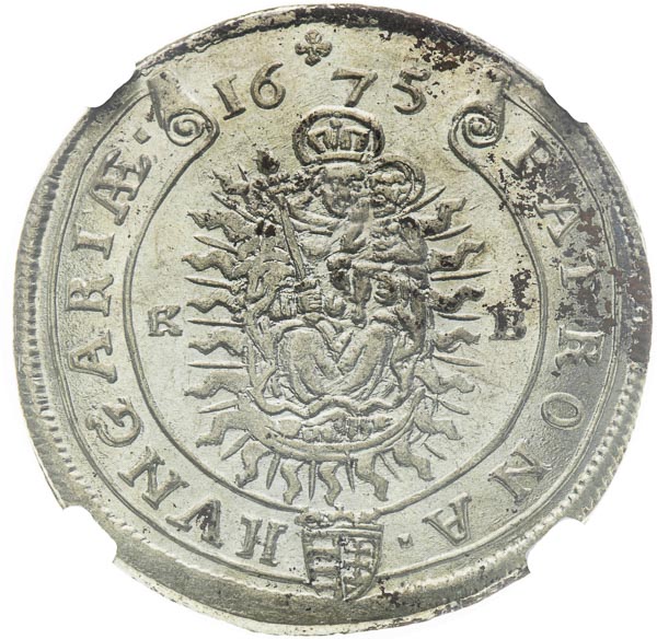 XV Kreutzer 1675 - back