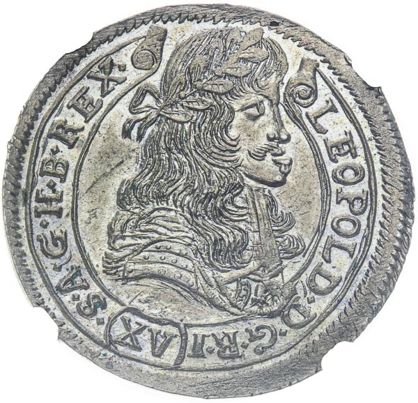 XV Kreutzer 1677 - front