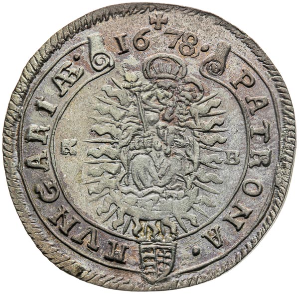 XV Kreutzer 1678 - back