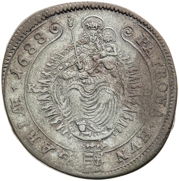 XV Kreutzer 1688 - back