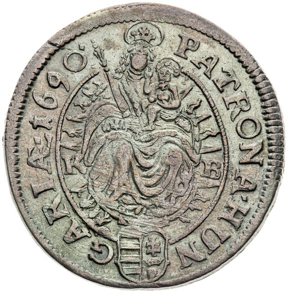 XV Kreutzer 1690 - back