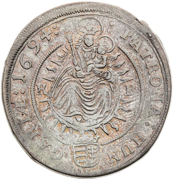 XV Kreutzer 1694 - back