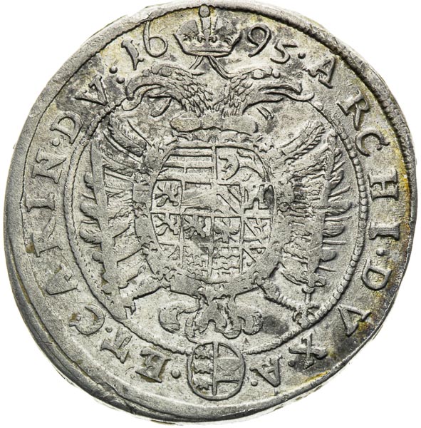 XV Kreutzer 1695 - back