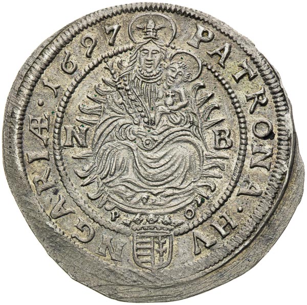 XV Kreutzer 1697 - back