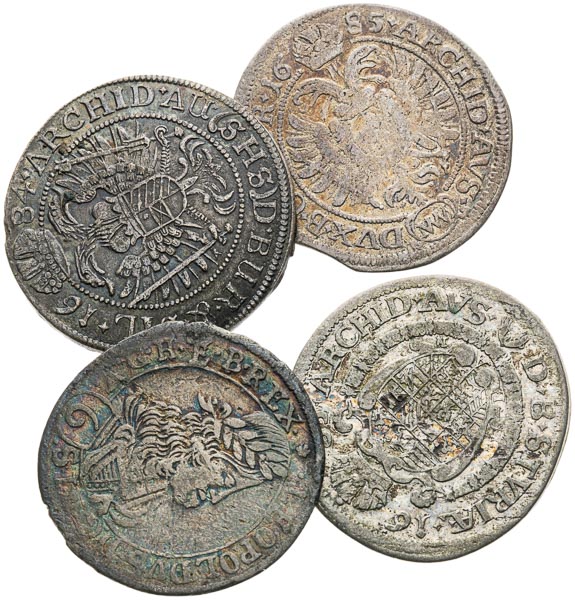 6 Kreutzer (4 pcs) - front