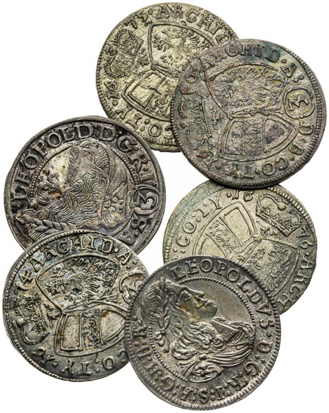 3 Kreutzer (6 pcs) - front