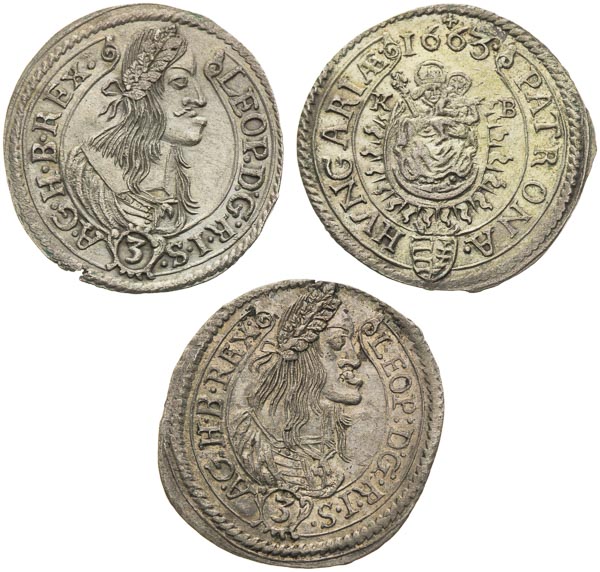 3 Kreutzer (3 ks) - front