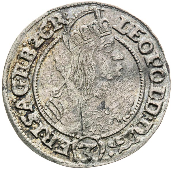 3 Kreutzer 1659 - front