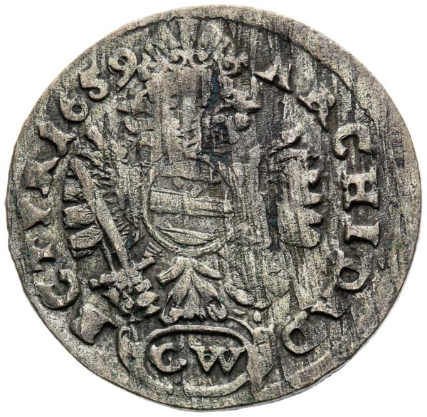 3 Kreutzer 1659 - back